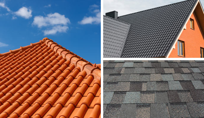 Different types of roofing