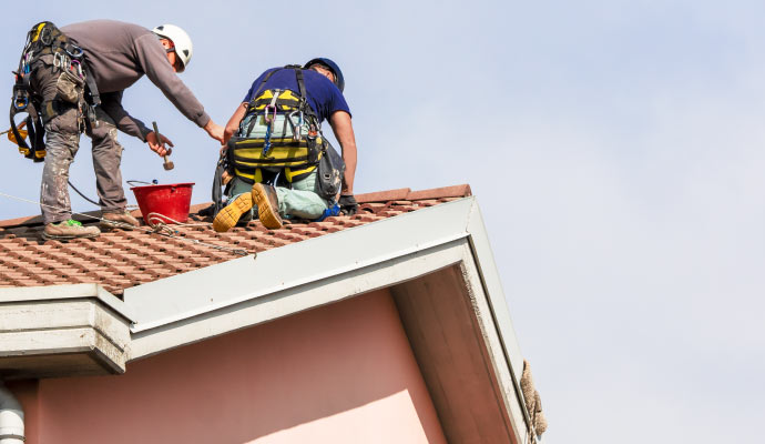 Professional roof maintenance