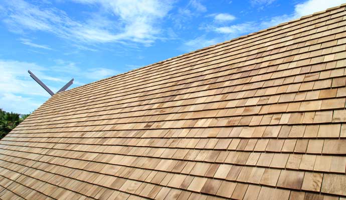 cedar shakes roofing