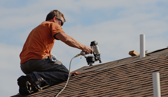 Roofing services by professionals