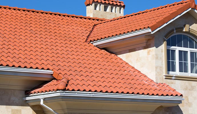 Tile roof